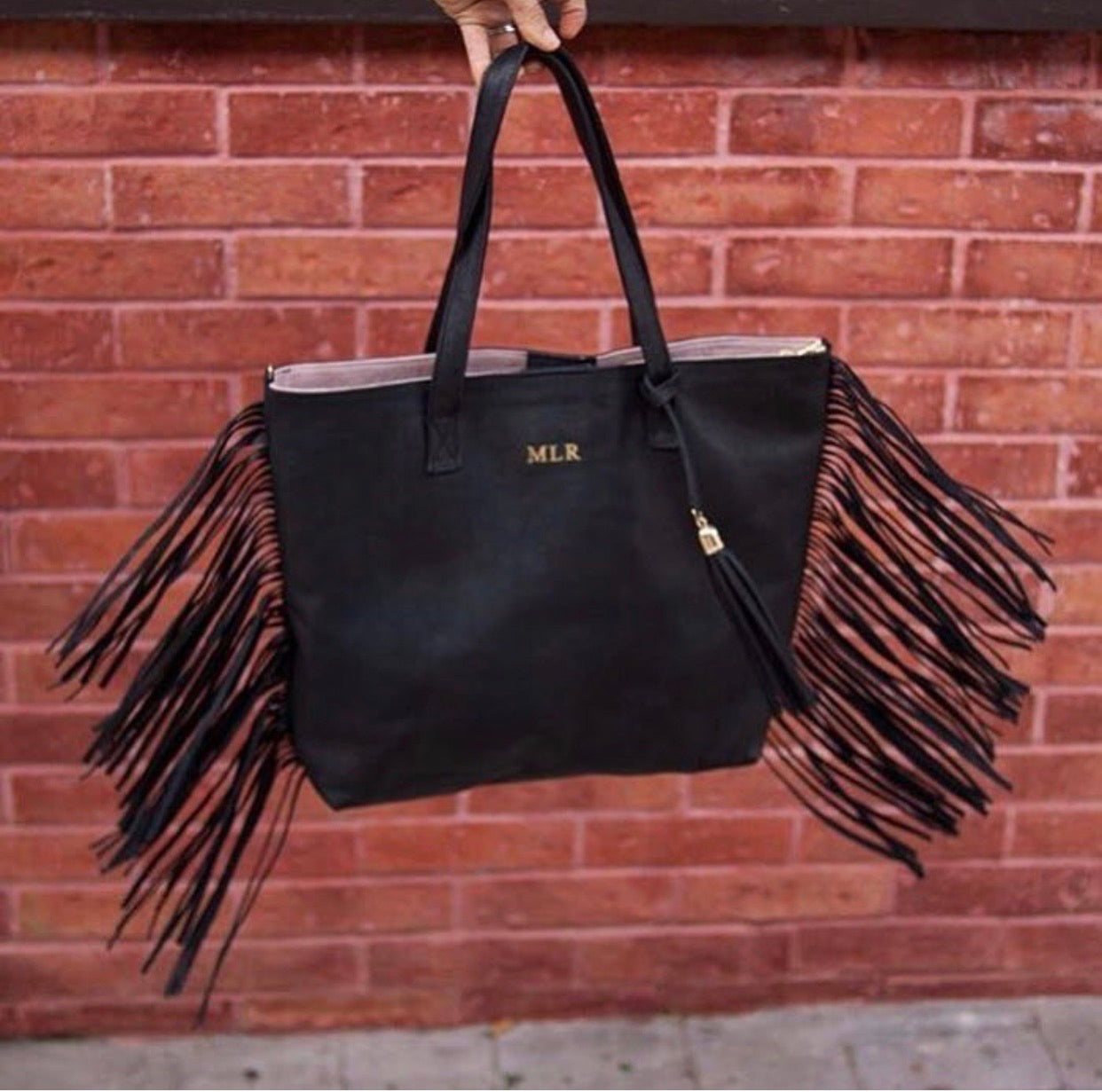 Fringed Tote